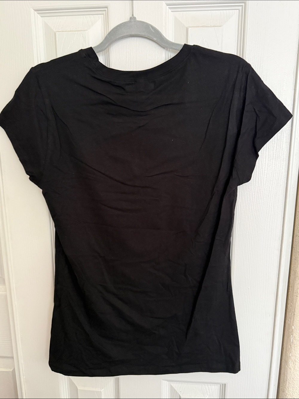 Pray Graphic Black Tee with Colorful Splash - Picture 5 of 5